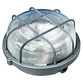 Ritter Leuchten LED-Wand- & Deckenleuchte rund (7 W, Ø x H: 200 x 105 mm, Silber, Warmweiß)