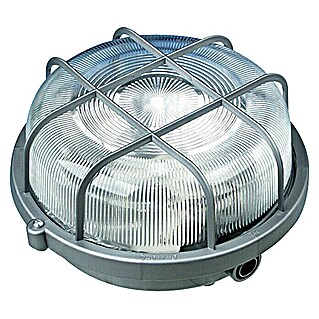 Ritter Leuchten LED-Wand- & Deckenleuchte rund (7 W, Ø x H: 200 x 105 mm, Silber, Warmweiß)