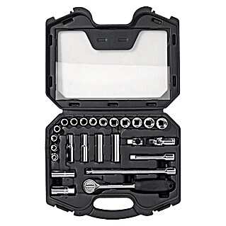 Alpha Tools Komplet nasadnih ključeva WBL (25 -dij., Veličina prihvata: ½″)