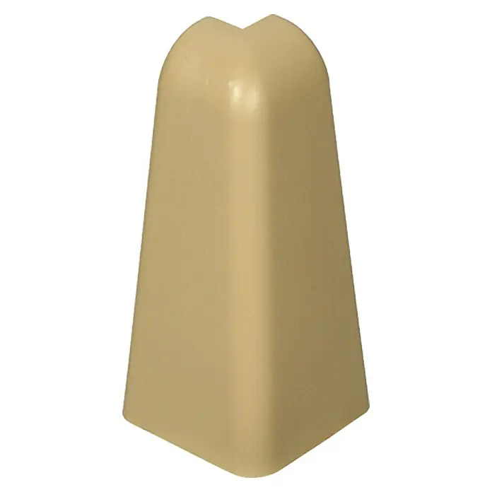 Profiles and more Außenecke FU60L - Ahorn, 2 Stk. - Ein beigefarbener Eckenschutz aus Kunststoff, ideal zum Schutz von Ecken vor Beschädigungen und zur Erhöhung der Sicherheit im Haus.