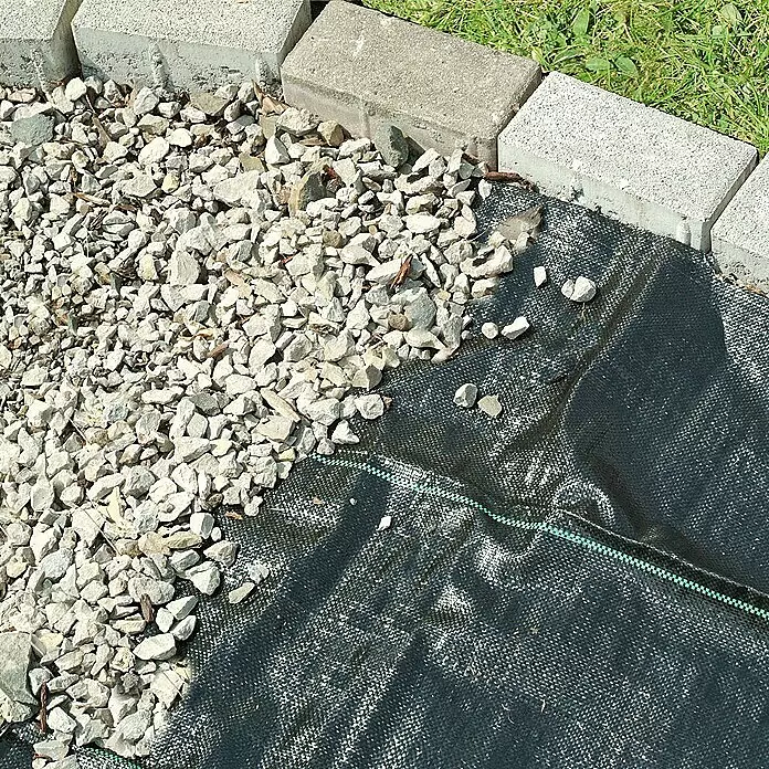Gardol Unkrautabwehrgewebe - L x B: 10 x 0,9 m - Anwendungsbeispiel