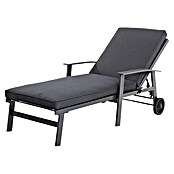 Sunfun Maja Tumbona (166 x 80 x 102 cm, Textilene, Con ruedas)
