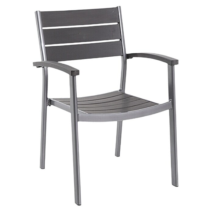 Sunfun Maja Vrtna stolica (Tamnosivo, Širina: 58 cm)