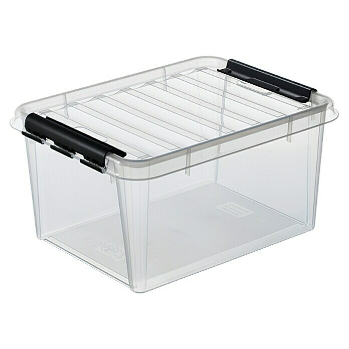 SmartStore Aufbewahrungsbox Classic 15L x B x H: 40 x 30 x 19 cm, Kunststoff, Transparent Unknown