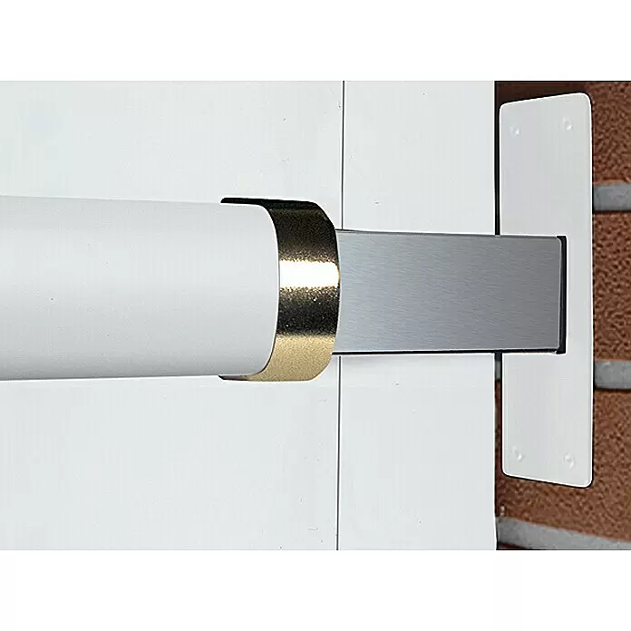 Abus Panzerriegel PR 2600 - Weiß, Geeignet für: Türblattbreite von 73,5 - 103 cm - Detailaufnahme