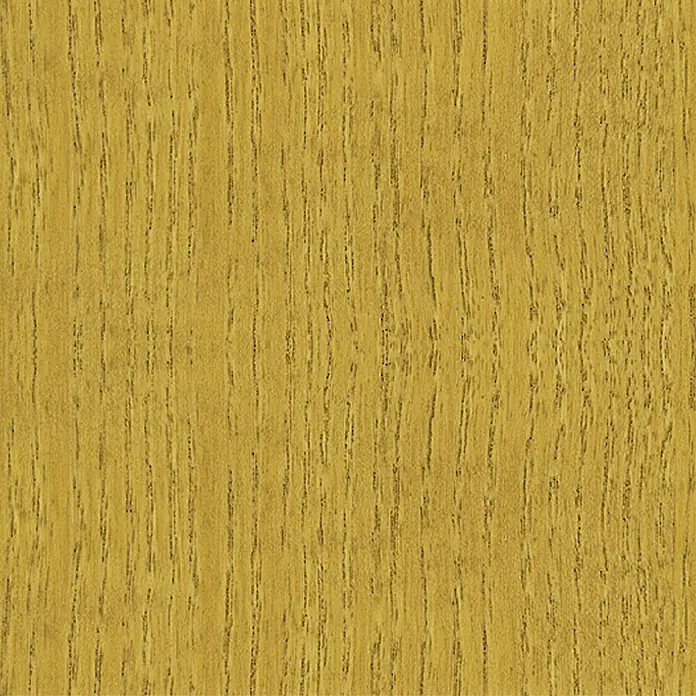 swingcolor Premium Holzlasur - Eiche, 750 ml, Seidenglänzend - Detailaufnahme einer goldfarbenen Holzmaserung, ideal für Möbel oder Wandverkleidungen.