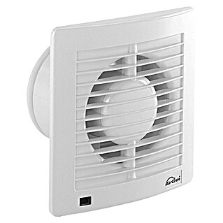 Air-Circle Wandventilator Air Style (Luftleistung: 165 m³/h, Weiß, Durchmesser: 12,5 cm, Economic-Timer)