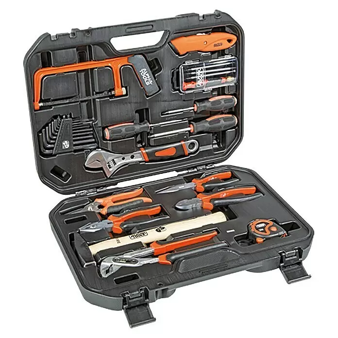 Alpha Tools Werkzeugkoffer - L x B x H: 46 x 34 x 9,5 cm, 27 -tlg.
