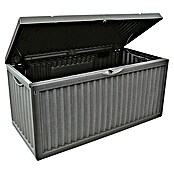 Baúl para jardín Wave (Antracita, 120 x 52 x 54 cm, Plástico)