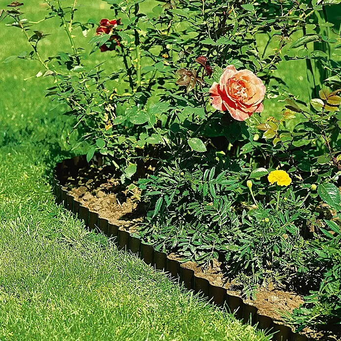 Gardena Beeteinfassung - 9 m x 9 cm, Schwarz - Anwendungsbeispiel