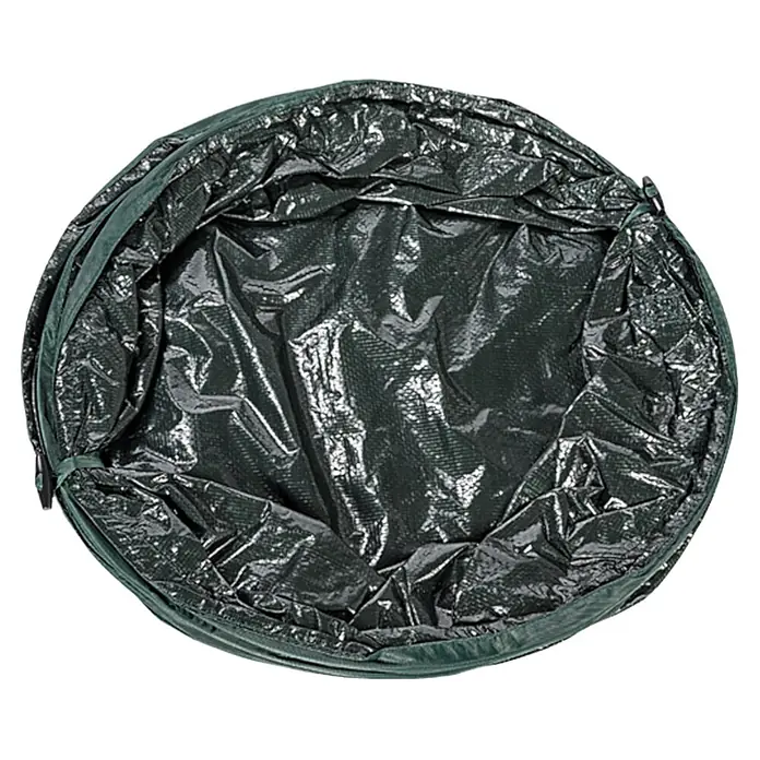 Gardol Saco para desechos de jardín - 80 l, Altura: 48 cm, Diámetro: 46 cm - Bolsa circular de color verde oscuro para guardar el árbol de Navidad, ideal para proteger y guardar tu árbol.