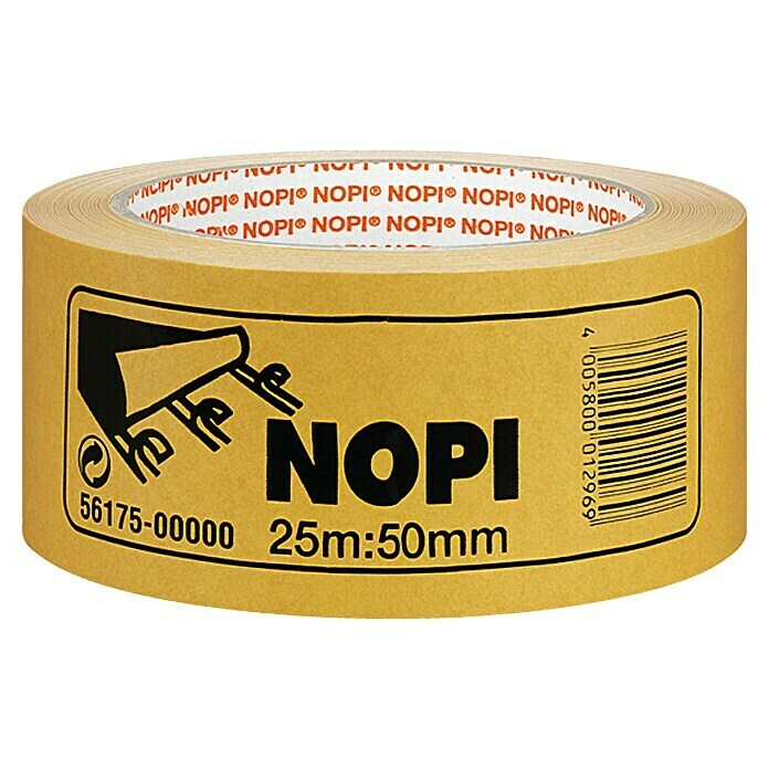 Nopi Trak za polaganje  (25 m x 50 mm, Samolepilno na obeh straneh) | 6347 - Doppelseitiges Klebeband | HCDA - Haushaltsklebstoffe | HCD - Kleber | HC - Kleber | H - Innendeko/Farben | BAUHAUS
