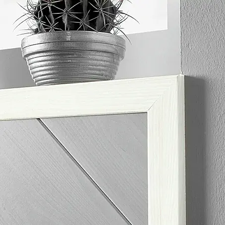 LOGOCLIC  Winkelleiste Birnbaum Weiß