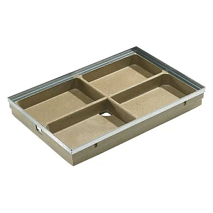 ACO Vario Bodenwanne - L x B: 60 x 40 cm, Polymerbeton