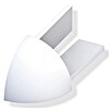 Viertelkreis-Außeneck (Acrylnitril-Butadien-Styrol (ABS), Brillantweiß, Höhe: 10 mm, 4 Stk.)