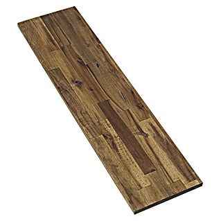 Exclusivholz Verlijmd houten paneel (Acacia, Kwaliteitsklasse verlijmd houten paneel: B/C, 2.200 x 600 x 18 mm)