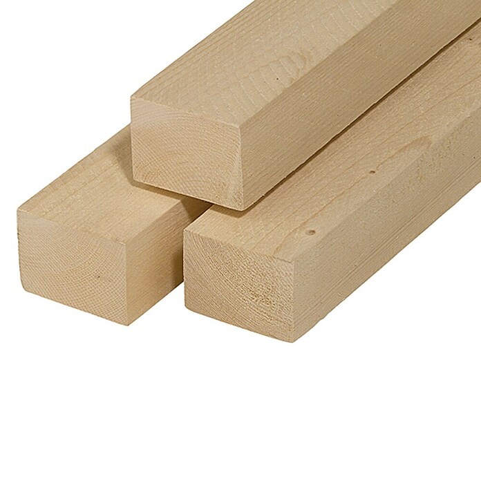 Listón para construcción (250 x 7,8 x 5,8 cm, Abeto rojo/abeto, Aserrado)