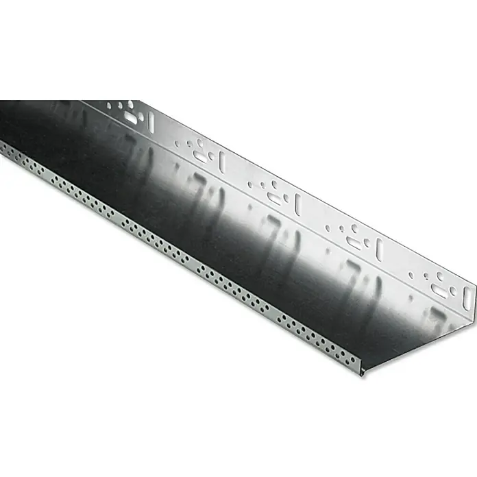 Probau WDVS-Sockelprofil - Länge: 2,5 m, Ausladung: 60 mm - Metallprofil mit Löchern zur Befestigung, ideal für Konstruktionen und Installationen. Robust und vielseitig einsetzbar.