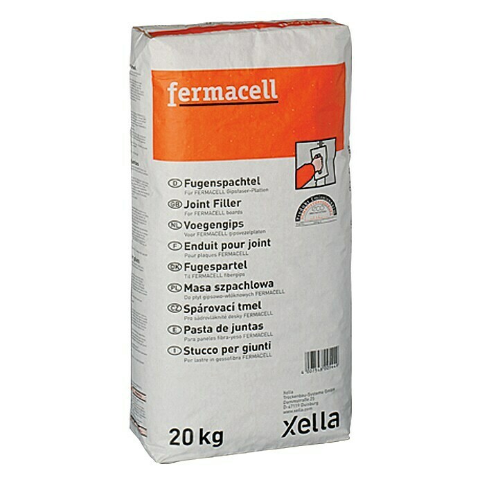 Fermacell Fugenspachtel20 kg Front View