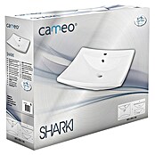 Camargue Lavabo Sharki (61,5 x 45 cm, Cerámica, Blanco)