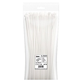 Profi Depot Kabelbinders (Wit, 300 x 4,8 mm, 100 st.)