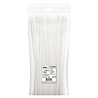 Profi Depot Kabelbinders (Wit, 290 x 4,8 mm, 100 st.)
