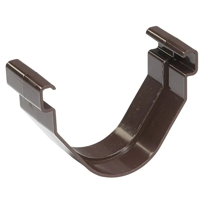 FunkeGruppe Rinnenverbinder Vario - Nennweite: 70 mm, Kunststoff, Braun - Braun Dachrinnenhalter aus Kunststoff. Robuster Halter für Regenrinnen zur sicheren Befestigung am Dach.