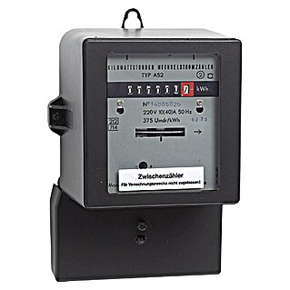 Wechselstromzähler (220 V, Unbeglaubigt)