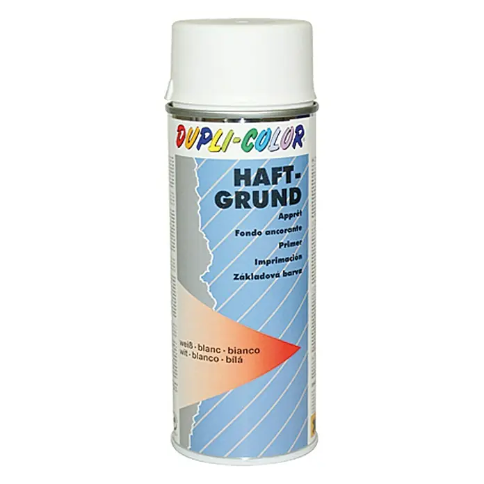 Dupli-Color Haftgrundspray - Weiß, 400 ml - Dupli-Color Haftgrund Spraydose in Weiß. Ideal für die Vorbehandlung verschiedener Oberflächen für eine optimale Haftung.