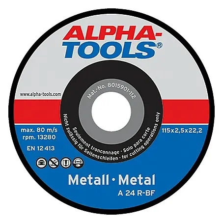 Alpha Tools  Trennscheibe A 24R-BF