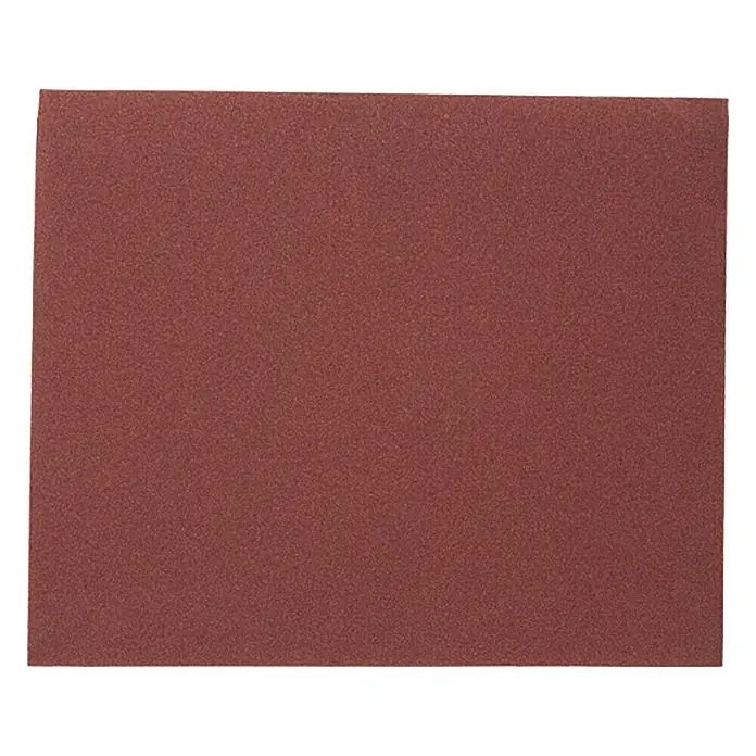 BAUHAUS Schleifpapier Exclusiv - Körnung: 180 - Schleifpapierblatt in Rotbraun. Ideal zum Glätten von Oberflächen vor dem Lackieren oder Beizen. Effektives und langlebiges Schleifmittel.