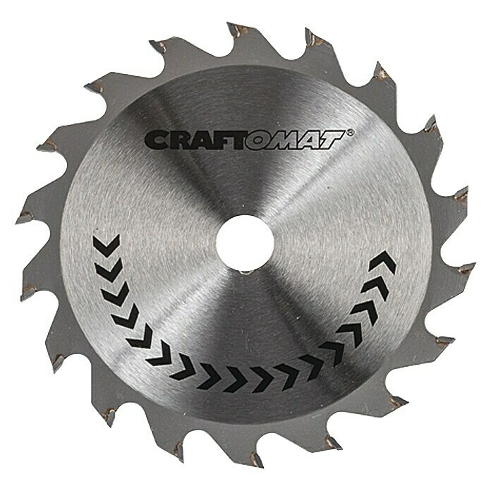 Craftomat Cirkelzaagblad HM (Diameter: 127 mm, Boorgat: 12,75 mm, Aantal tanden: 18 tanden)