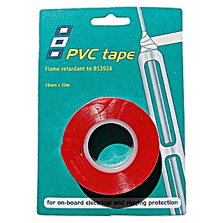 PSP Electrical and Rigging Tape Rood, 20 m x 19 mm (Rood, 20 m x 19 mm)