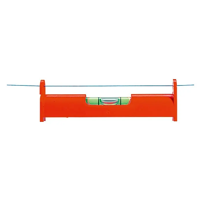 Stabila Schnur-Wasserwaage - Länge: 8 cm, Anzahl Libellen: 1 Stk. - Orangefarbene Schnurwasserwaage zum präzisen Ausrichten, mit gut sichtbarer Libelle für genaue Messungen. Ideal für Bau und Heimwerker.