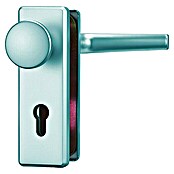 Abus Schutzbeschlag KKT 512  (Wohnungsabschlusstür, Aluminium, Türstärke: 37 - 47 mm, Knopf außen, Drücker innen)