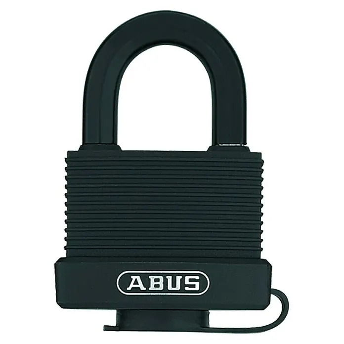 Abus Vorhängeschloss Marine 70IB/45 - 49 x 68 mm, Bügelstärke: 8 mm, Material Bügel: Edelstahl - Schwarzes ABUS-Vorhängeschloss für den sicheren Schutz von Wertsachen im Innen- und Außenbereich. Zuverlässige Sicherheit dank hochwertiger Verarbeitung.
