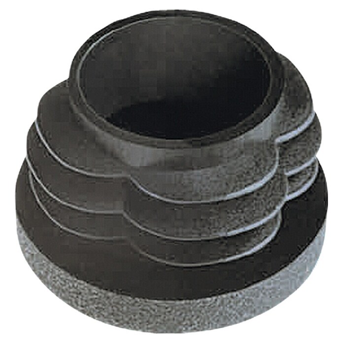 Stabilit Podloga za namještaj  (40 x 40 mm, Uticanje, Crne boje, 2 Kom.) | BAUHAUS