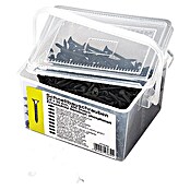 Profi Depot Tirafondo con cabeza cónica (Diámetro: 3,9 mm, Largo: 35 mm, Cabezal avellanado, Rosca fina, 1.000 uds.)