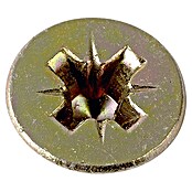 Profi Depot Tornillo tirafondo VZ (Ø x L: 3,5 x 17 mm, 200 uds., Galvanizado, Ranura en forma de cruz Pozidriv)