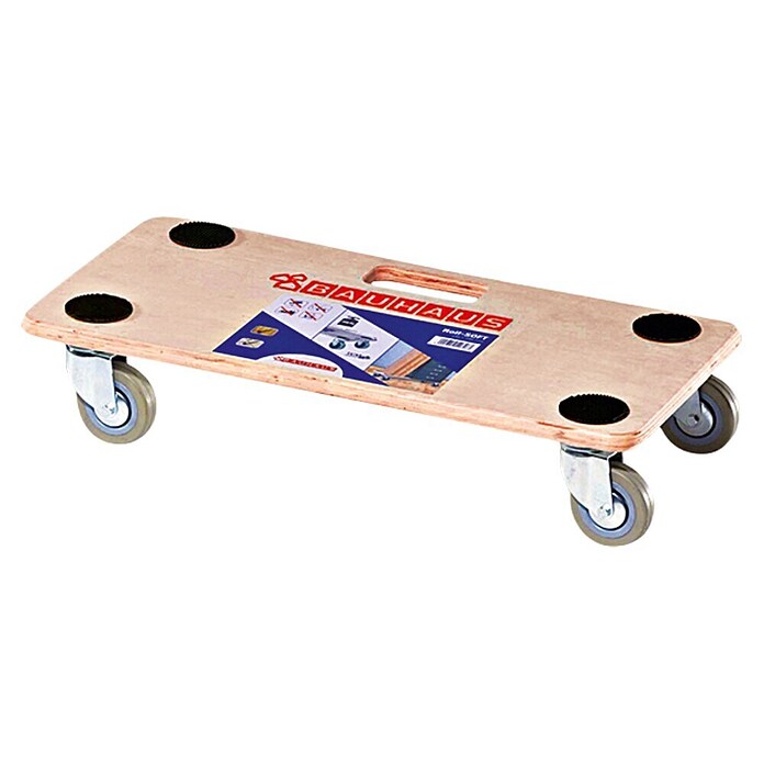 BAUHAUS Base con ruedas (59 x 29 x 12 cm, Capacidad de carga: 200 kg)