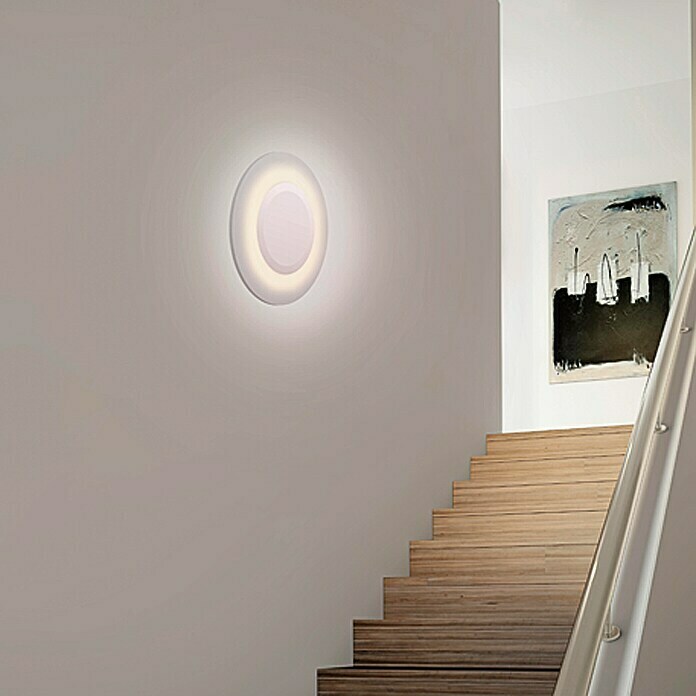 Osram Plafón LED para pared y techo Flat (20 W, 38 cm, Blanco cálido)