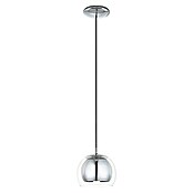 Eglo Okrugla viseća svjetiljka (Krom/bezbojno, Visina: 110 cm, Maksimalna snaga: 40 W, E27, S 1 žaruljom)