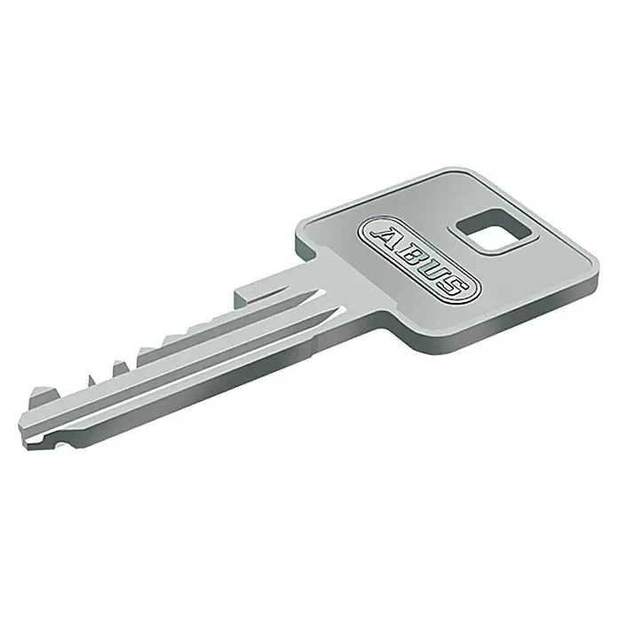 Abus Profilzylinder E20 - 2 -tlg., Baulänge innen: 30 mm, Baulänge außen: 30 mm, Anzahl Schlüssel: 5 Stk. - ABUS Schlüssel. Hochwertiger Schlüssel mit ABUS Logo für zuverlässige Schließsysteme, ideal für Sicherheit im Alltag.