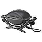 Weber Elektrogrill Q 1400 (2,2 kW, Hauptgrillfläche: 43 x 32 cm, Dunkelgrau)
