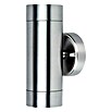 Starlux LED-Außenwandleuchte Dundee II (2-flammig, 6,4 W, GU10, Edelstahl)