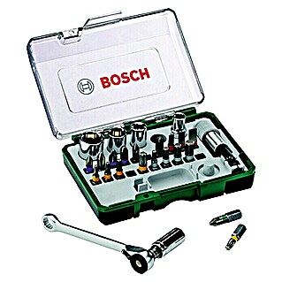Bosch Set bitova s račnom (27 -dij.)