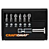 Craftomat Bit-Set Standard (7-tlg., Kreuzschlitzschrauben Pozidriv)