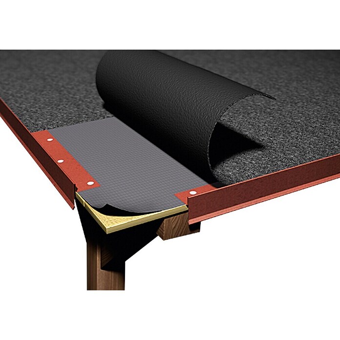 Sarei Lekdorpel (Breedte op maat: 168 mm, 2.000 x 60 x 83 mm, Aluminium, Antraciet)