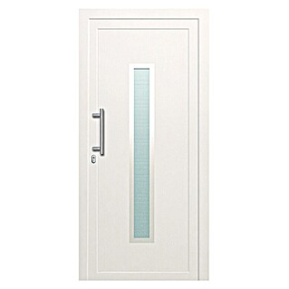 Solid Elements Huisdeur KF-03 (100 x 210 cm, DIN-aanslag: Links, Wit)