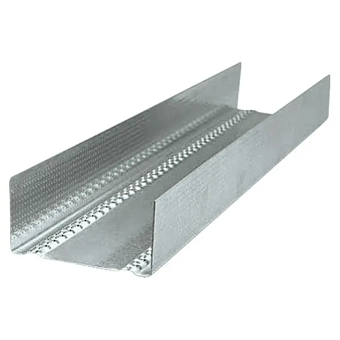 Probau UW-Rahmenprofil - 3.000 x 50 x 40 mm - Profilschiene aus verzinktem Stahl, ideal für Trockenbau und Wandmontage, mit gelochter Oberfläche für optimale Stabilität und einfache Installation.